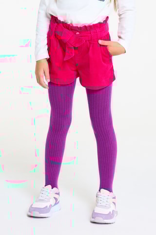 Short en velours - Fuchsia - Okaïdi