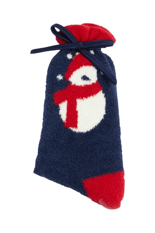 Chaussettes antidérapantes - Bleu marine - Okaïdi