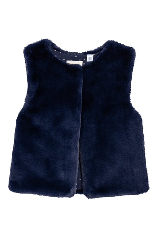 Veste sans manches Bleu mairne - Okaïdi