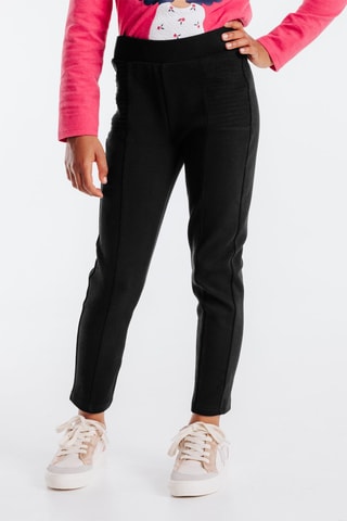 Leggings de cintura subida Preto  - Obaïdi