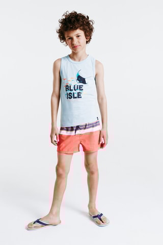 Short de bain Orange