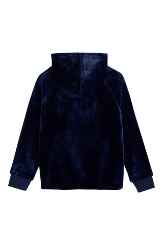 Sweat com capuz Azul-marinho ­ Okaïdi