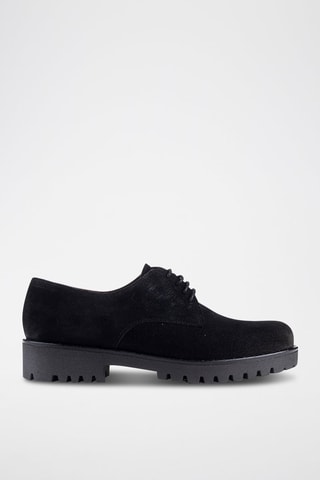 Nubuck Derby’s Serraje - Zwart