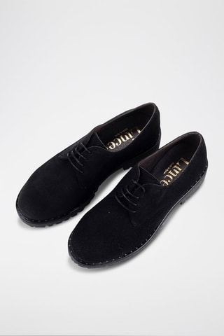 Nubuck Derby’s Serraje - Zwart