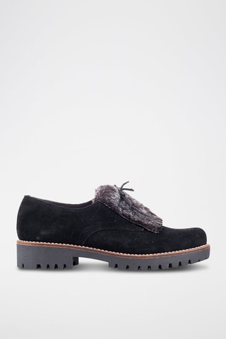 Nubuck Derby’s Serraje - Zwart