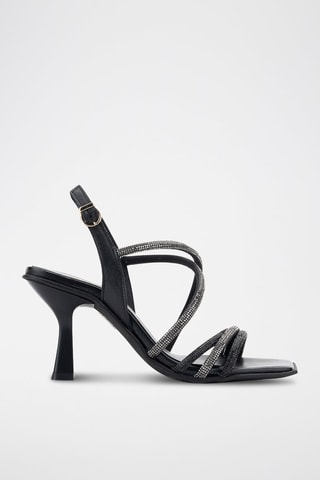 Sandalen met Hak - Zwart