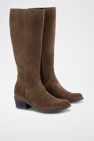 Nubuck Laarzen Serraje - Kaki