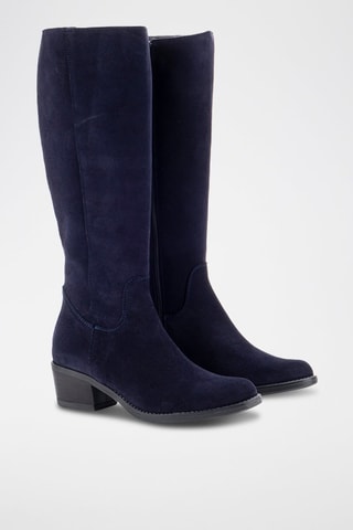 Nubuck Laarzen Serraje - Marineblauw