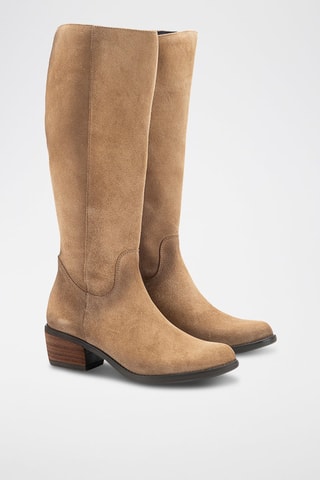 Nubuck Laarzen Serraje - Beige