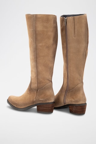 Nubuck Laarzen Serraje - Beige