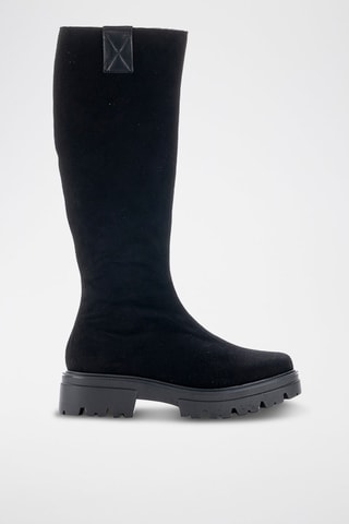 Nubuck Laarzen Ante - Zwart