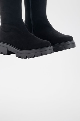 Nubuck Laarzen Ante - Zwart
