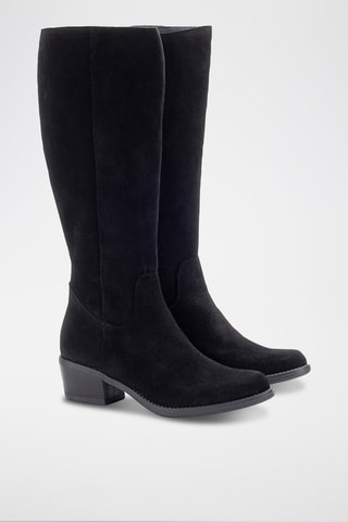Nubuck Laarzen Serraje - Zwart