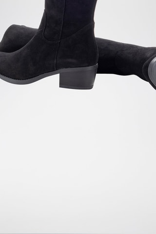 Nubuck Laarzen Serraje - Zwart
