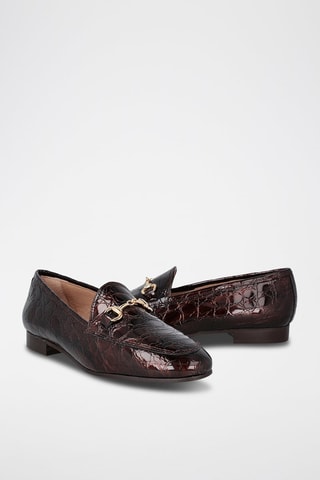 Lakleren Mocassins Bulut - Bruin