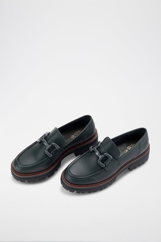 Leren Mocassins Velvet - Kaki