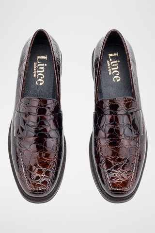 Lakleren Mocassins Bulut - Bruin