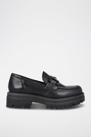 Leren Mocassins Sierra - Zwart