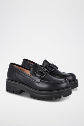 Leren Mocassins Sierra - Zwart