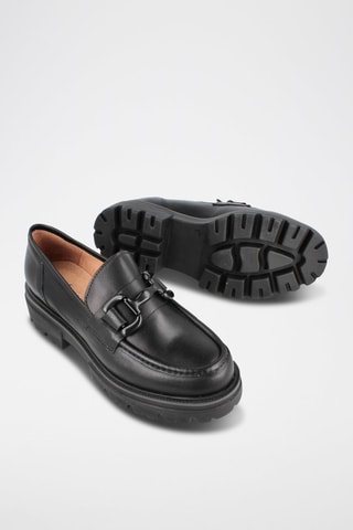 Leren Mocassins Sierra - Zwart