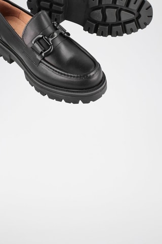 Leren Mocassins Sierra - Zwart