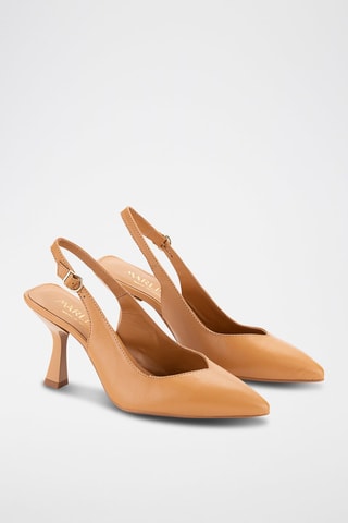 Leren Pumps Florencia - Camel