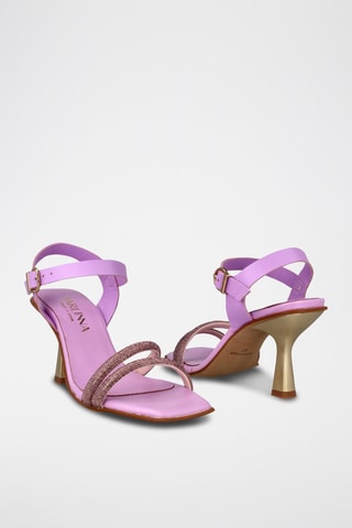 Sandalen met Hak Dakar - Lichtpaars