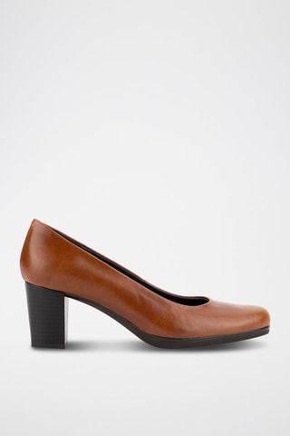 Leren Pumps Bacardi - Camel