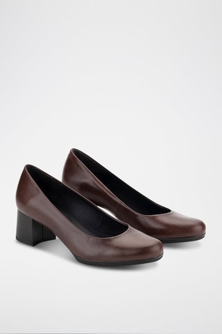 Leren Pumps Bacardi - Bruin