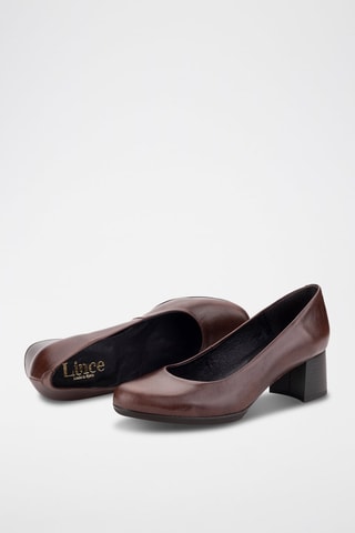 Leren Pumps Bacardi - Bruin