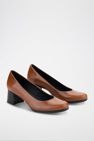 Leren Pumps Bacardi - Camel