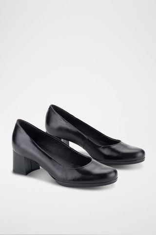 Leren Pumps Bacardi - Zwart