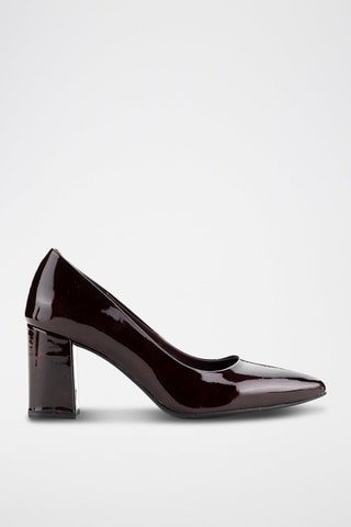 Lakleren Pumps Kayak - Bordeauxrood