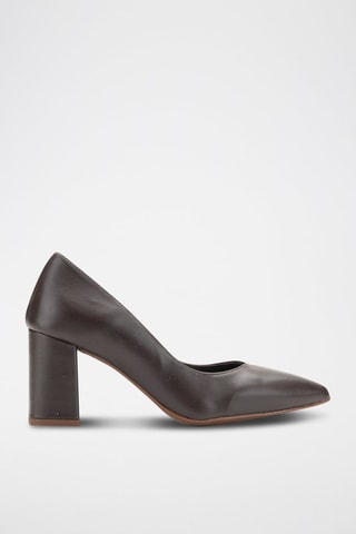 Leren Pumps Florencia - Bruin