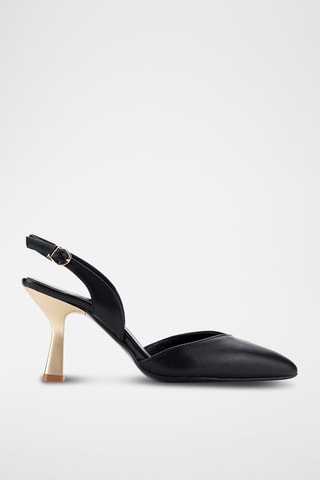Leren Pumps - Zwart