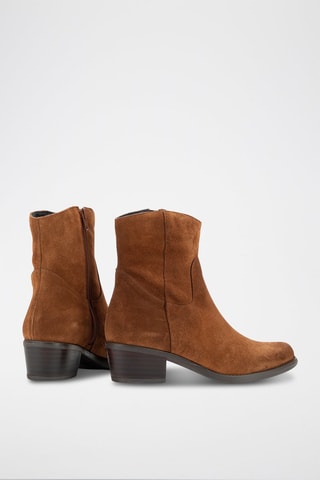 Nubuck Enkellaarzen Serraje - Bruin