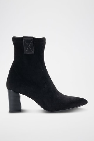 Nubuck Enkellaarzen Ante - Zwart