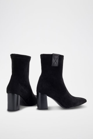 Nubuck Enkellaarzen Ante - Zwart