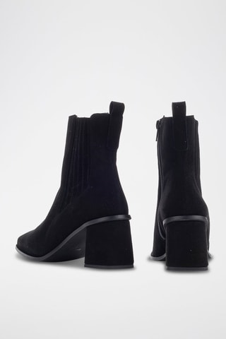 Nubuck Enkellaarzen Ante - Zwart