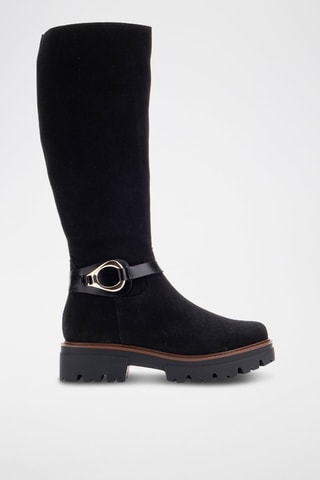 Nubuck Laarzen Serraje - Zwart