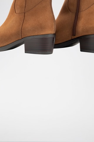 Nubuck Enkellaarzen Serraje - Bruin