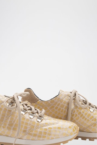 Leren Sneakers Bora - Goudkleurig