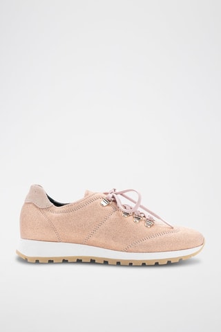 Leren Sneakers Chainti - Lichtroze
