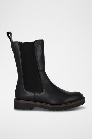 Leren Chelsea Boots Cardiff - Zwart