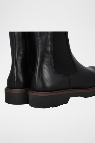 Leren Chelsea Boots Cardiff - Zwart