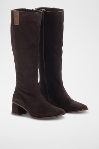 Nubuck Laarzen Cosima - Bruin