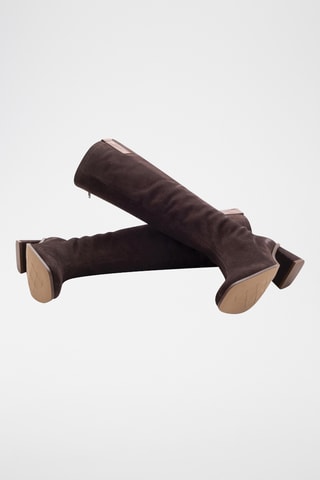 Nubuck Laarzen Cosima - Bruin