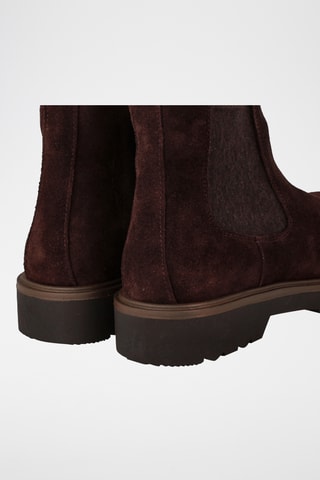 Nubuck Chelsea Boots Cardiff - Bruin