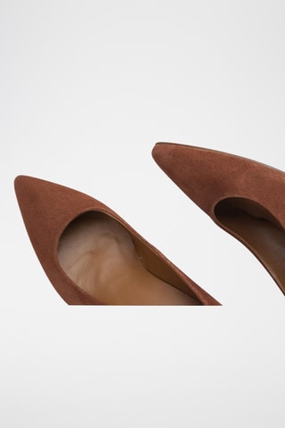 Nubuck Pumps Piso Maite - Bruin
