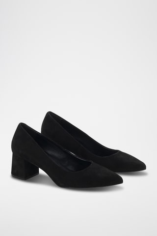 Nubuck Pumps Piso Maite - Zwart
